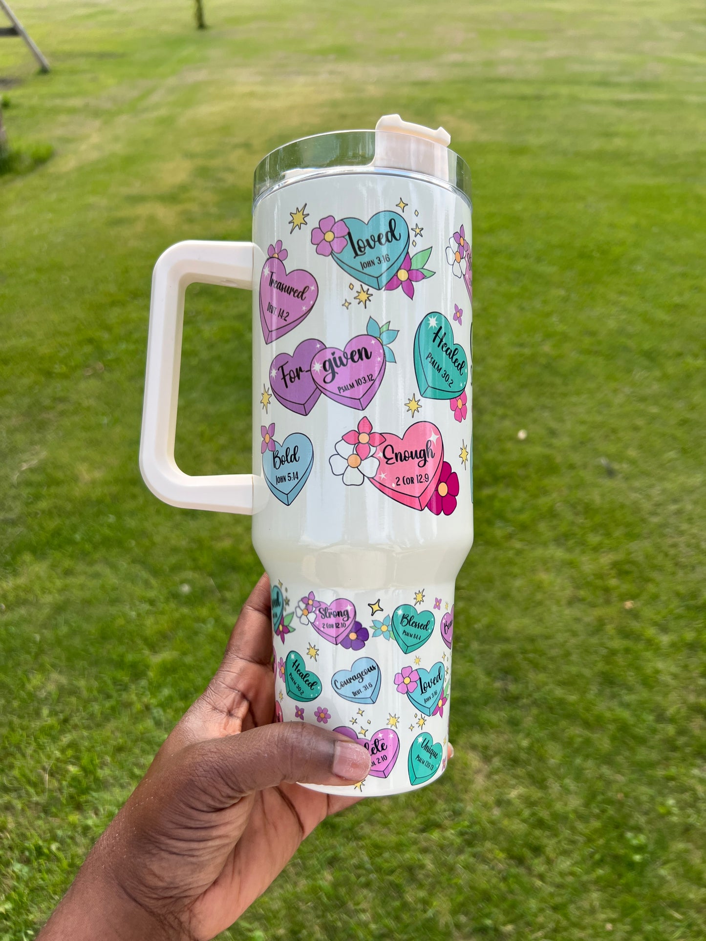 God Said I Am 40oz Tumbler