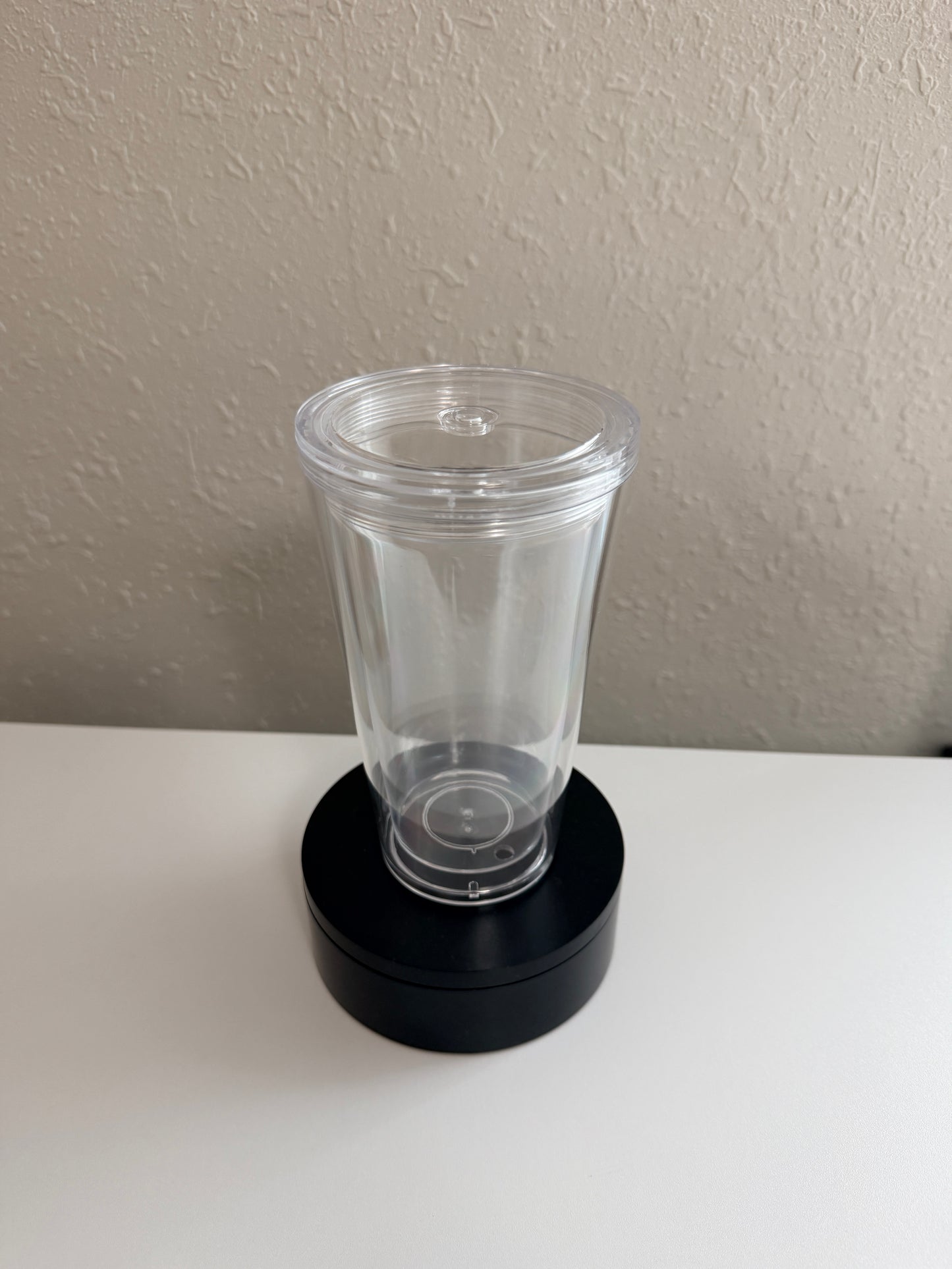 16oz Acrylic Snowglobe Tumbler
