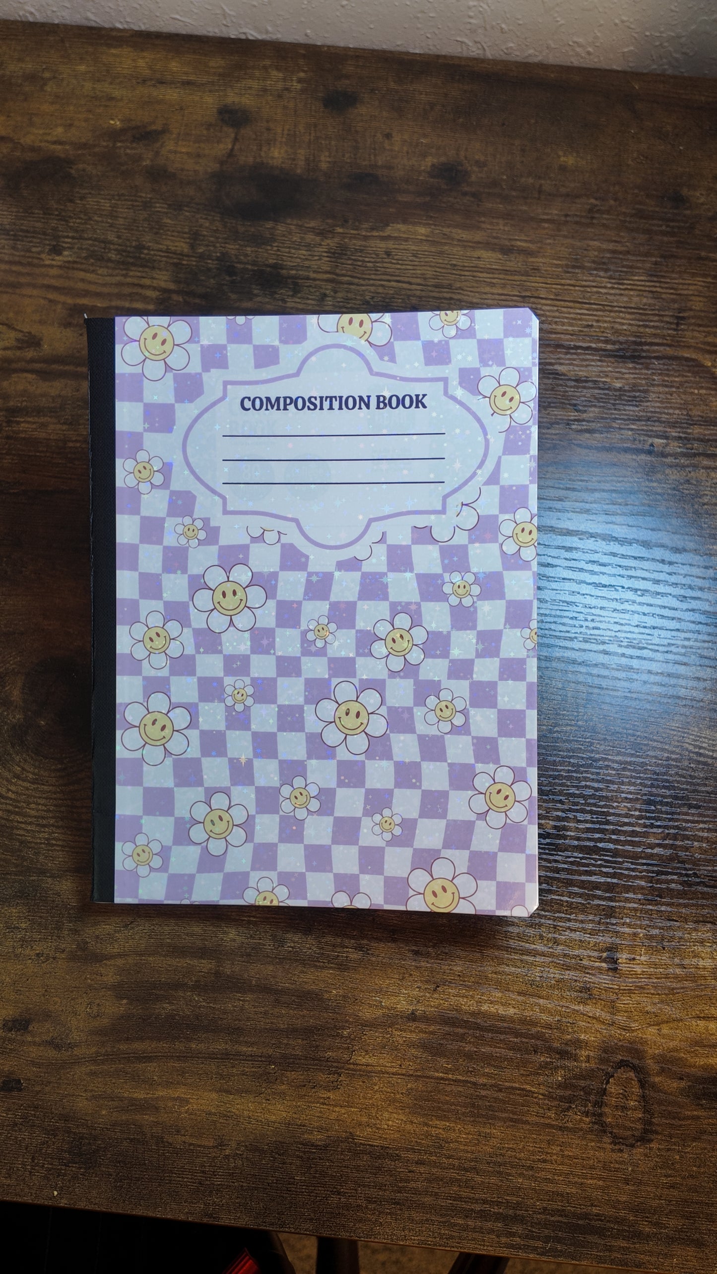 Laminated Composition Notebook