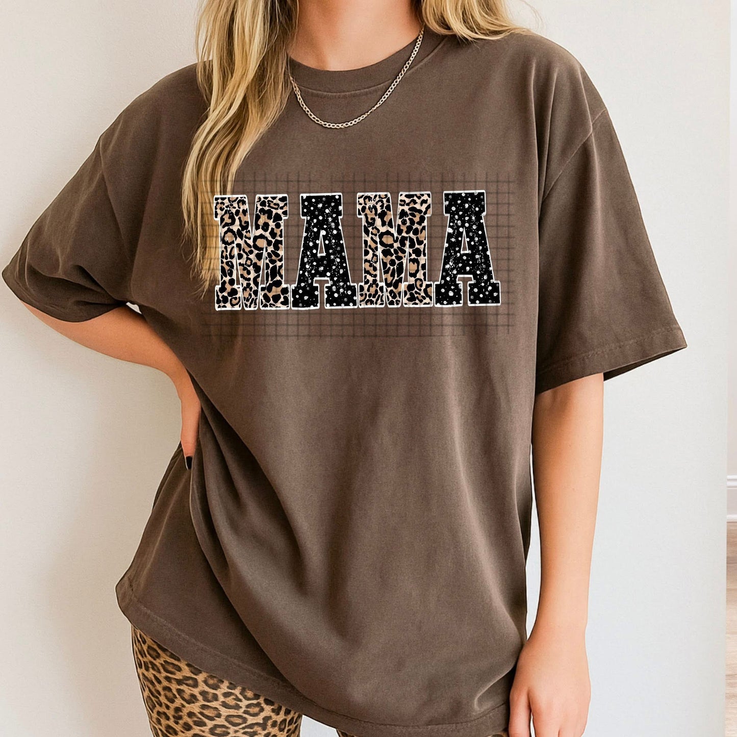 Leopard Mama DTF