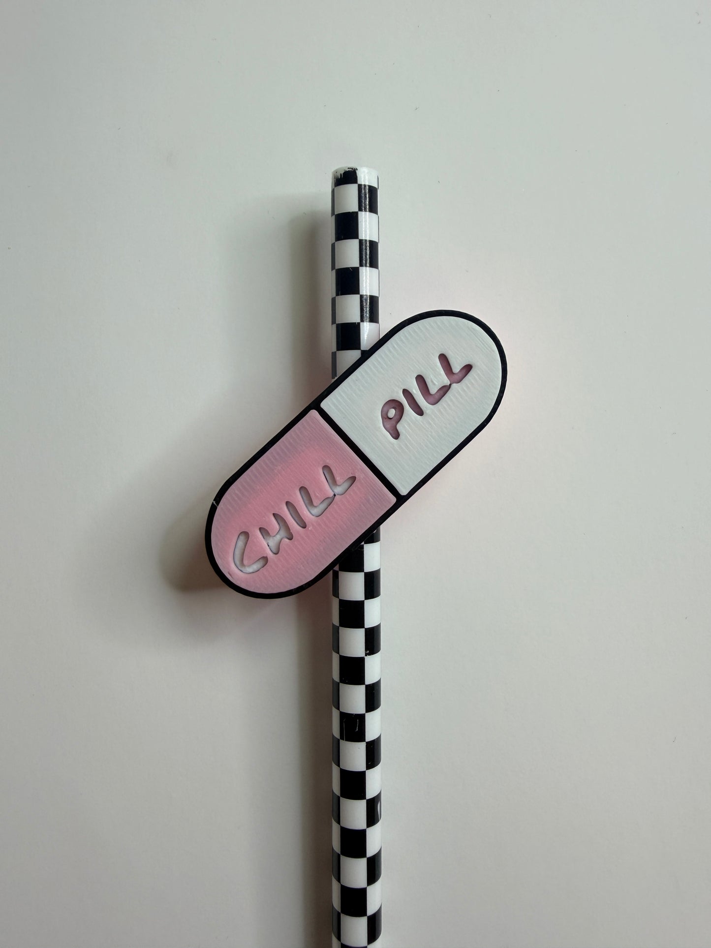 Chill Pill Straw Topper