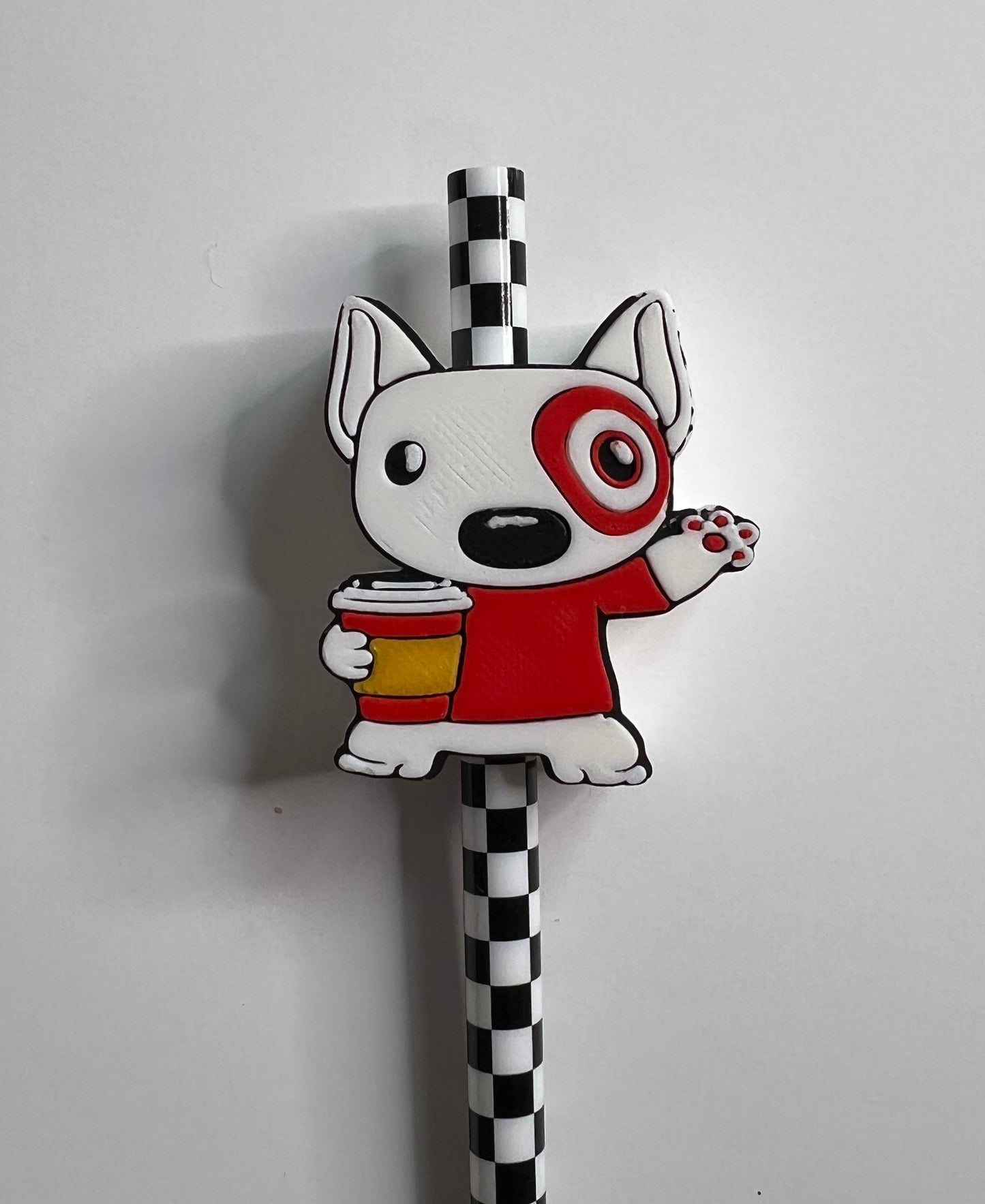 Target Dog Straw Topper