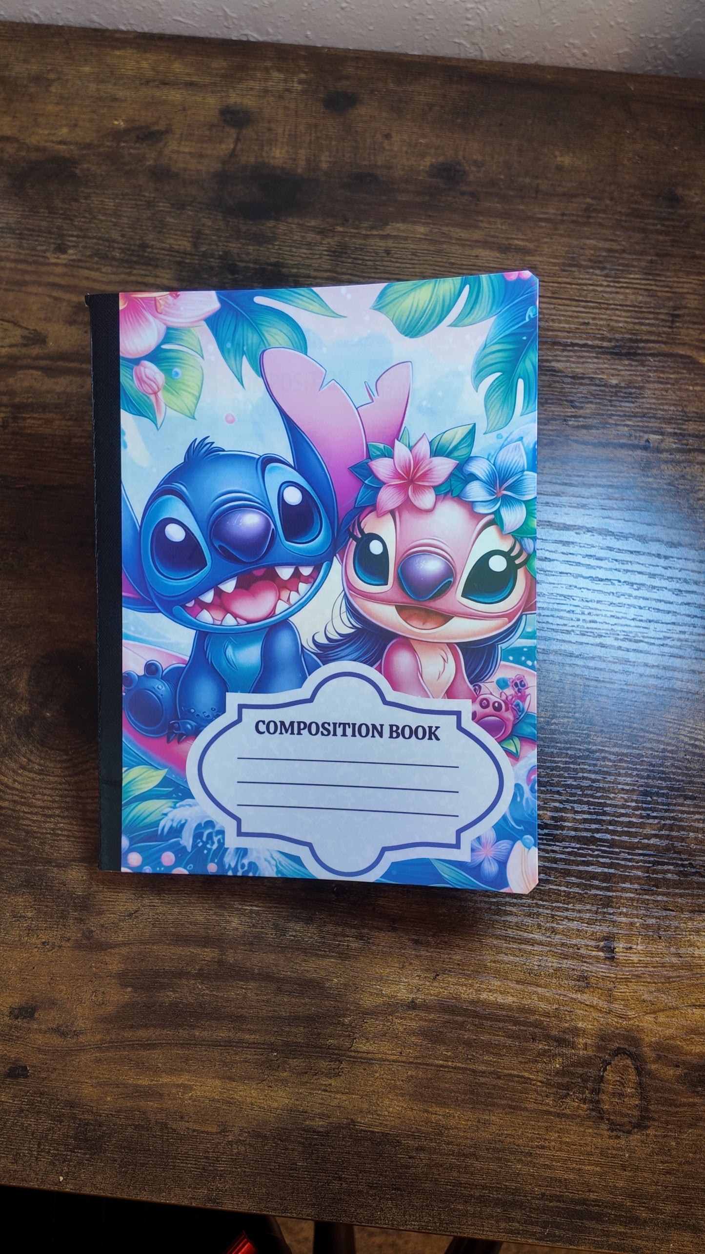 Laminated Composition Notebook