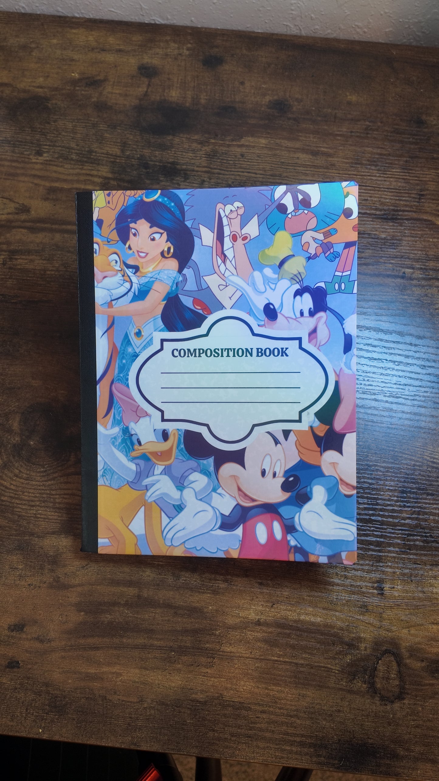 Laminated Composition Notebook