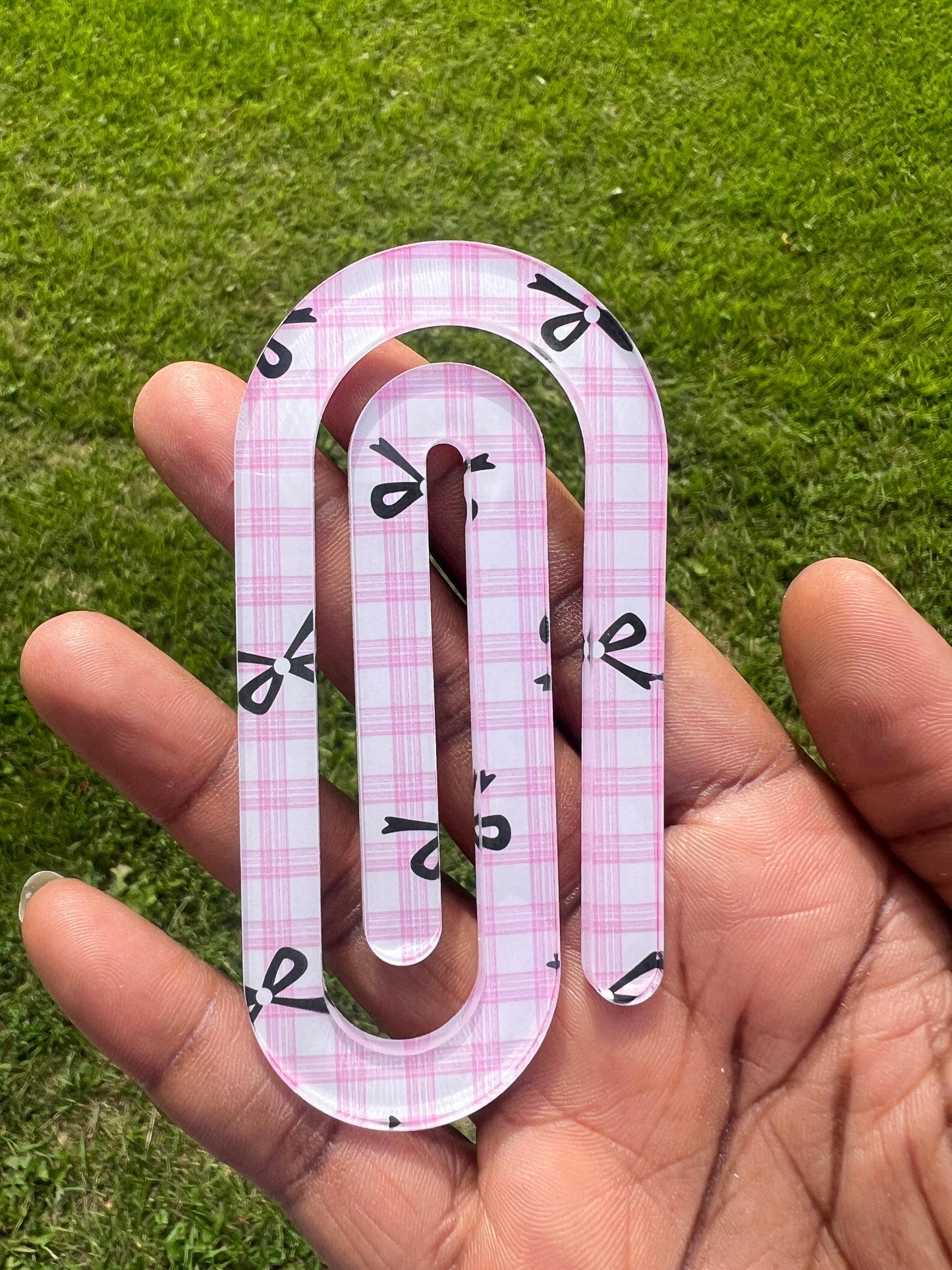 Bows Acrylic Paperclip