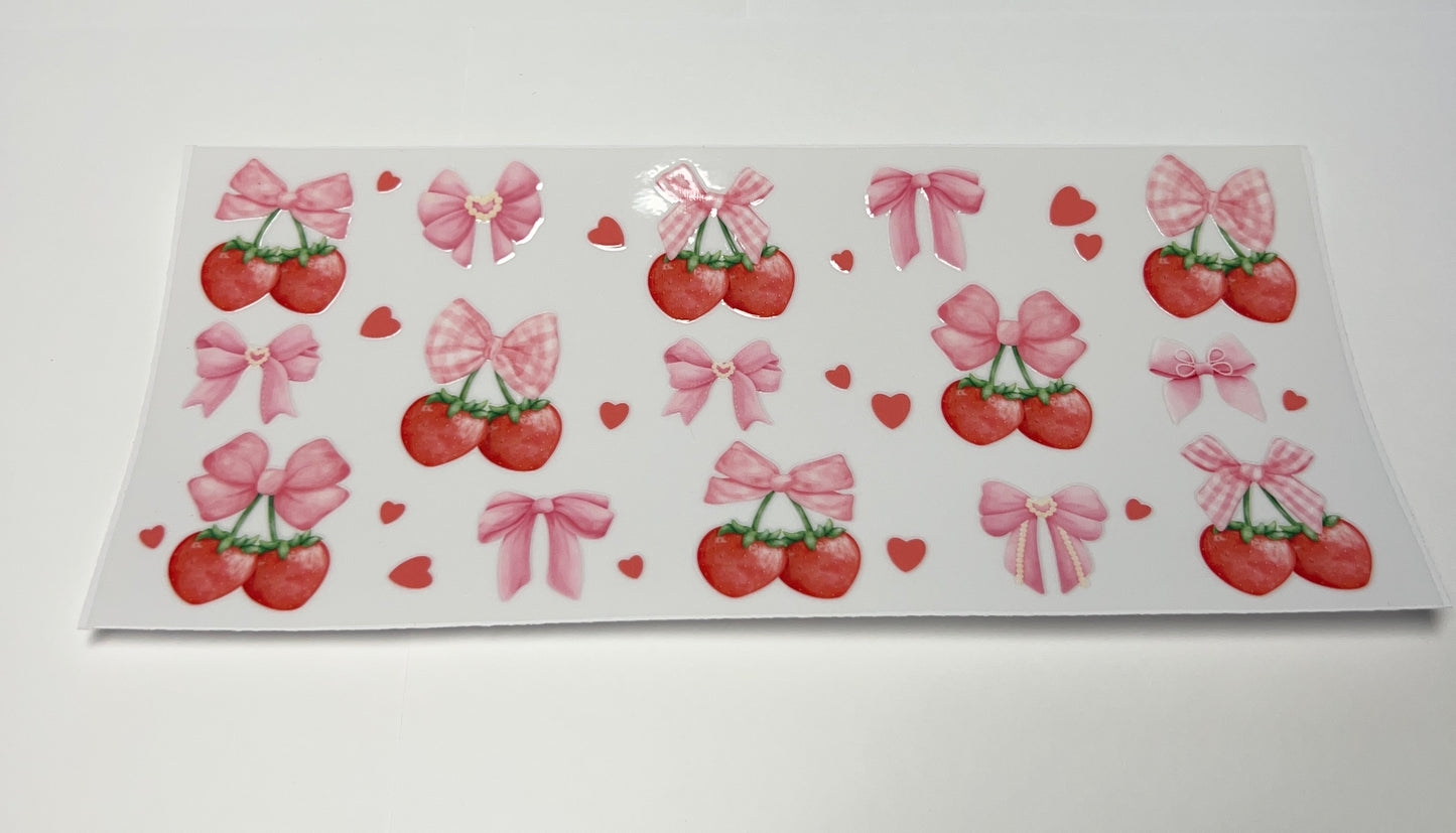 Strawberry Cup Wraps