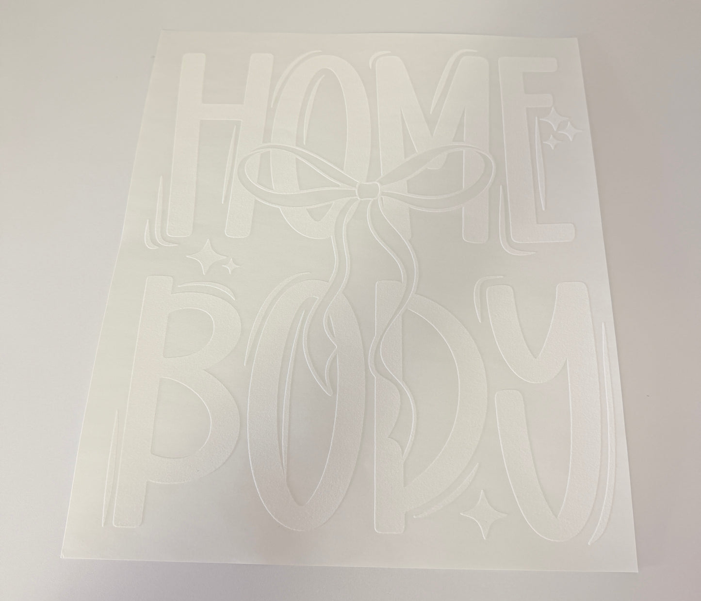 Homebody Puff Screen Print