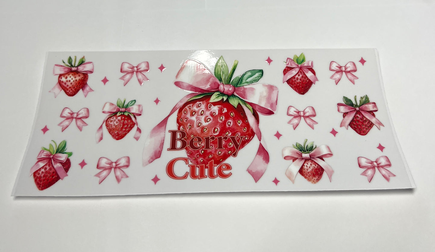 Strawberry Cup Wraps