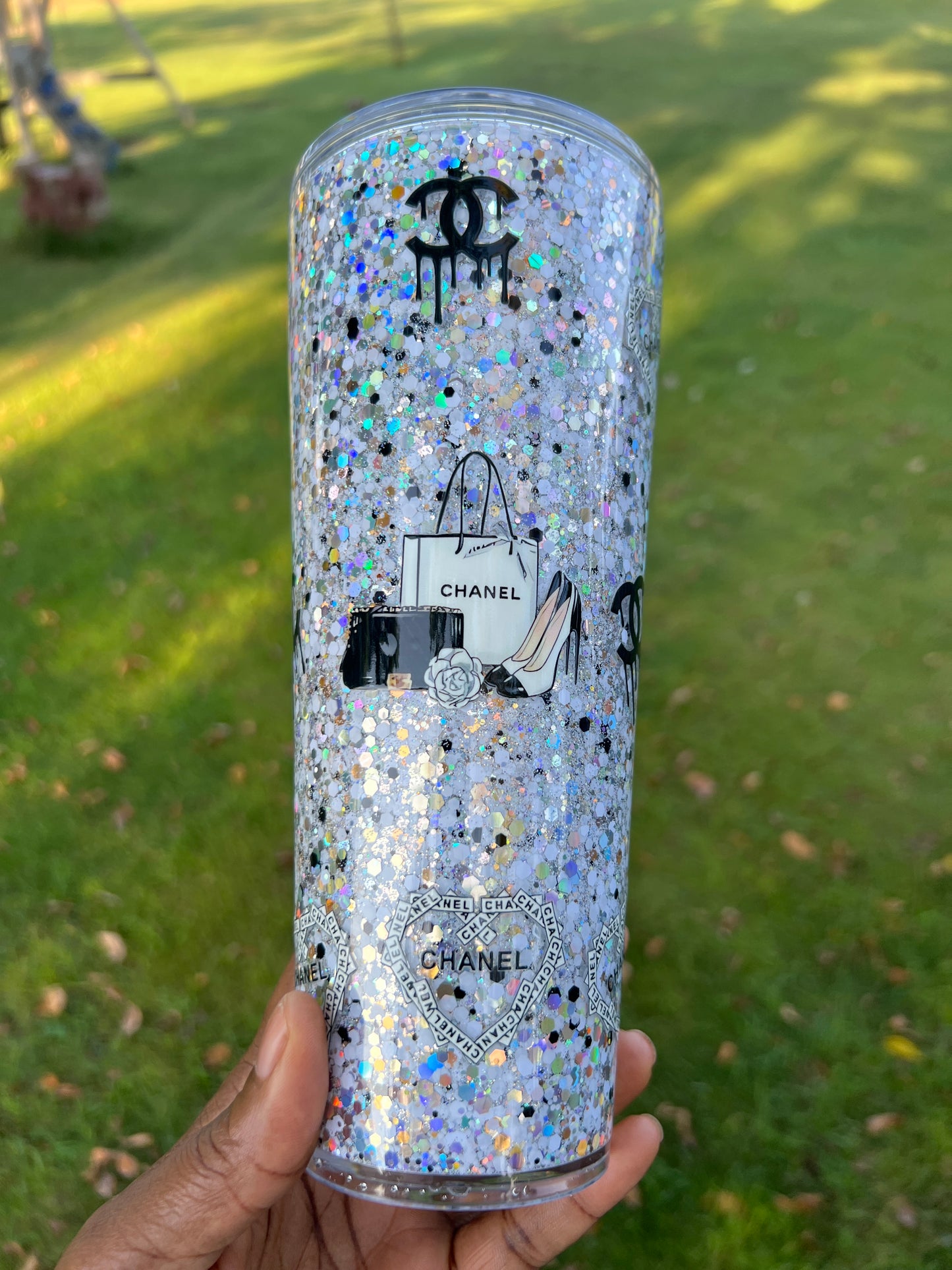 Chanel 24oz Acrylic Tumbler