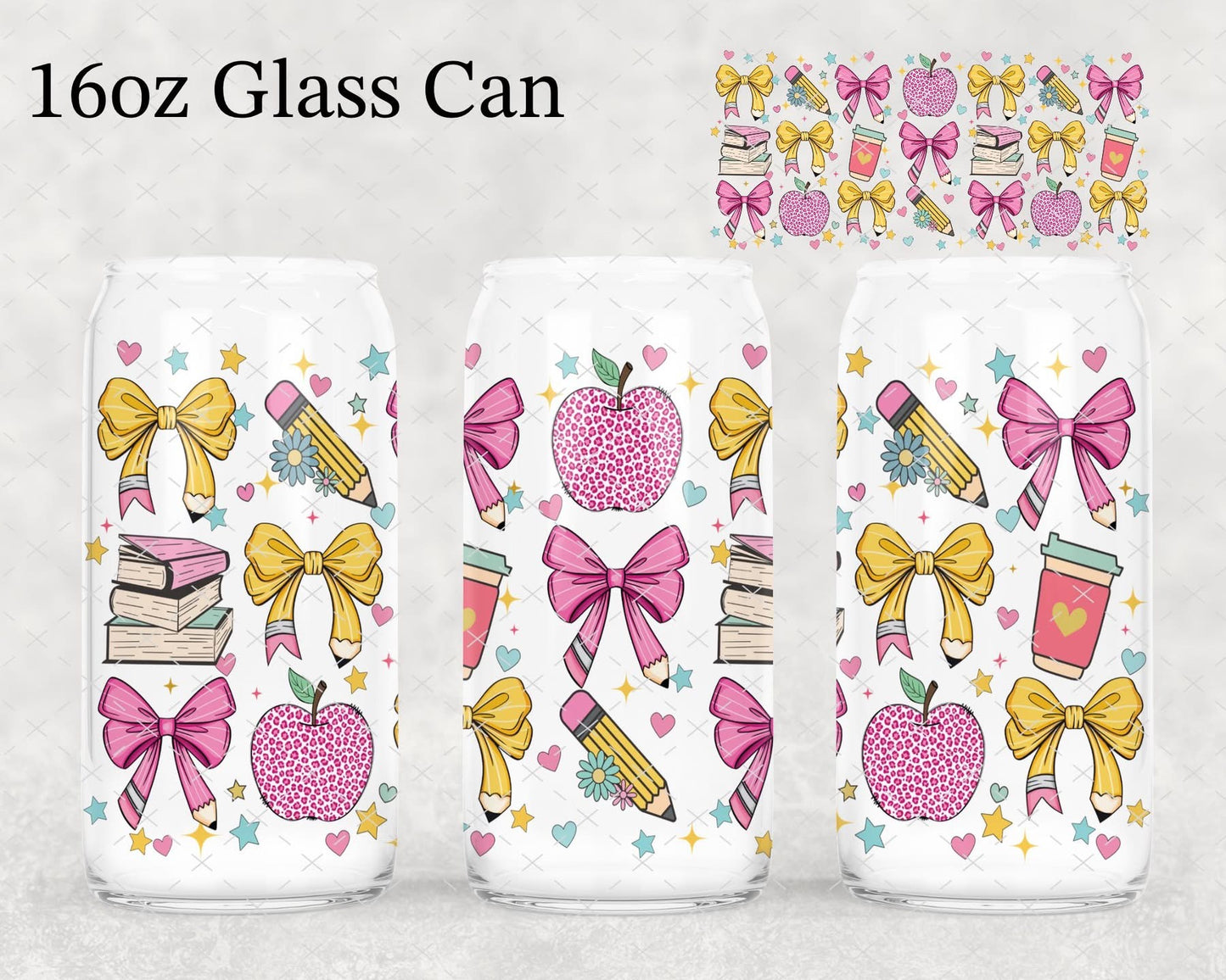 School triple cup design
