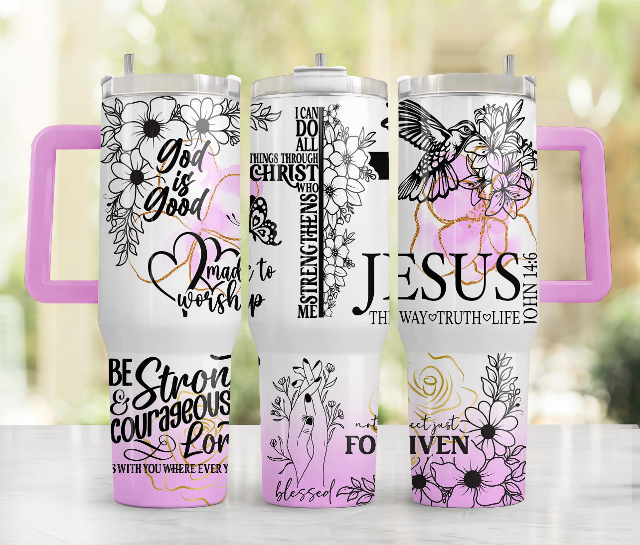 God is Good 40oz Tumbler