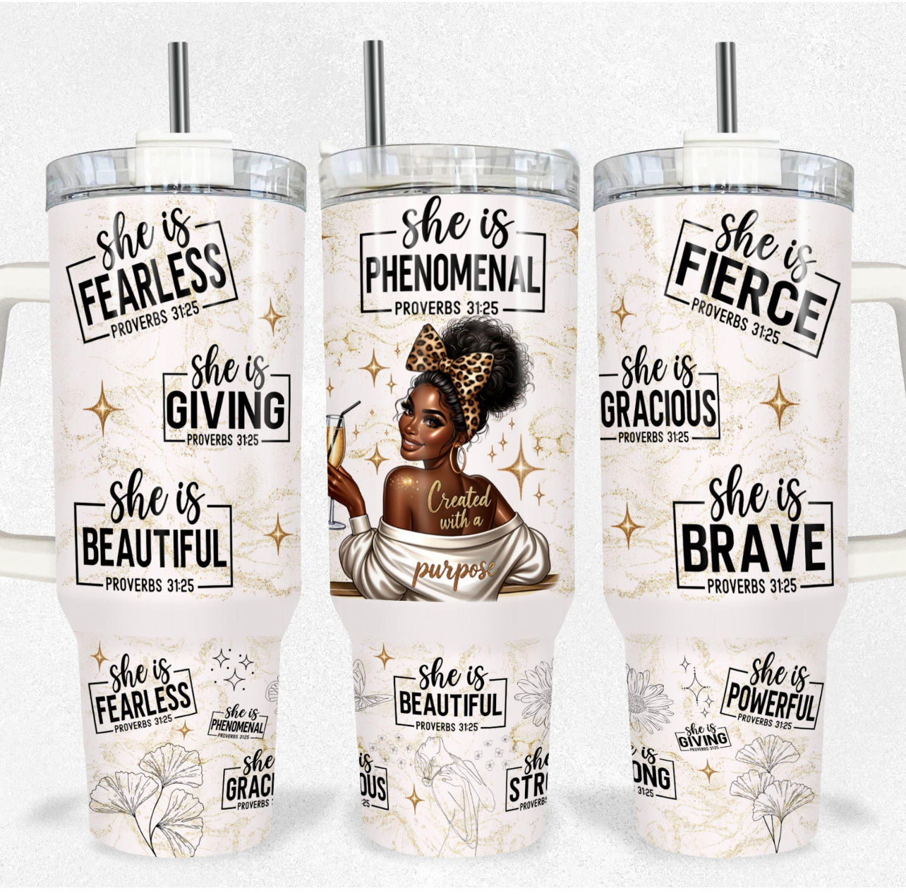 Created with a Purpose Tumbler