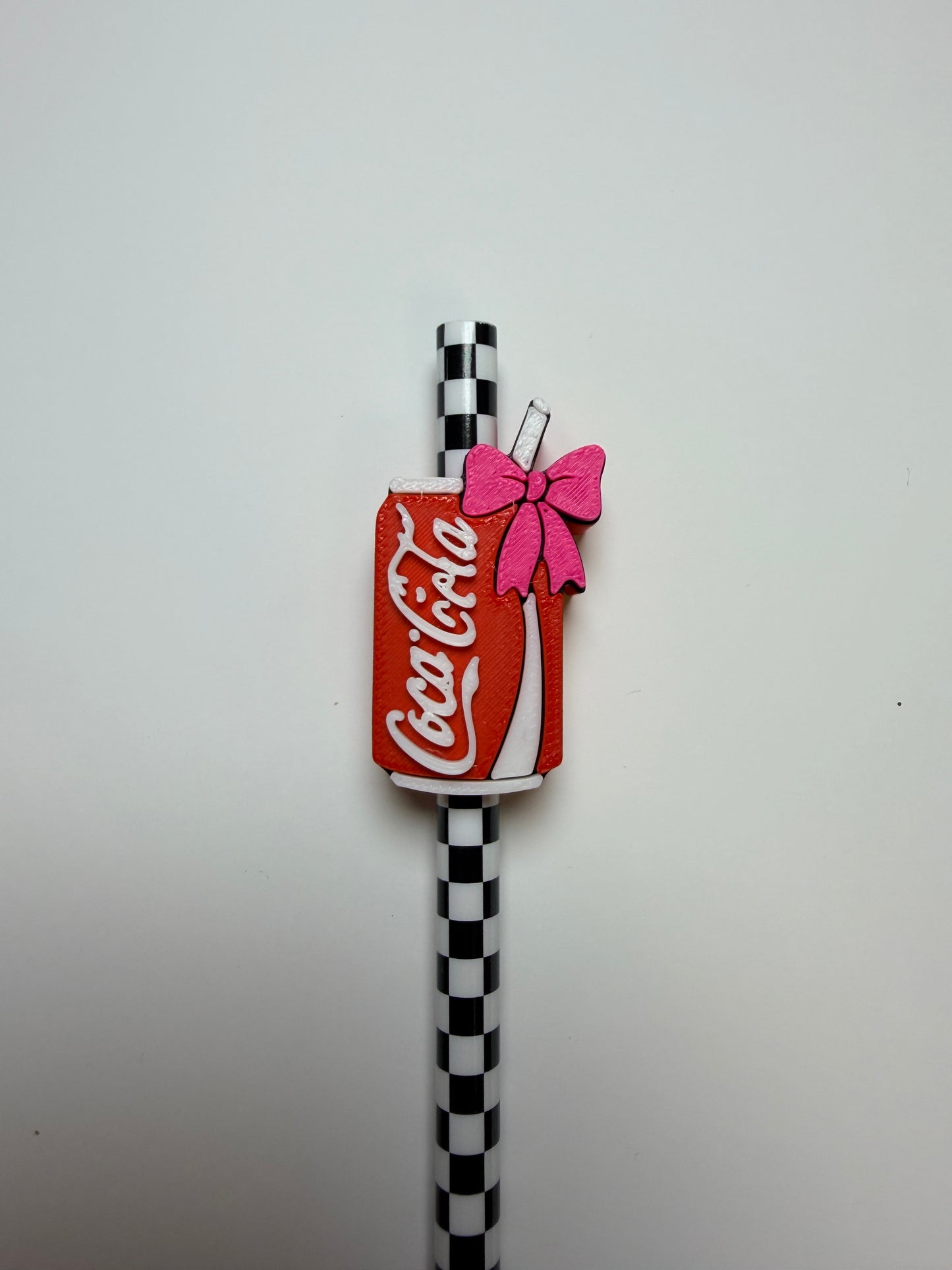 Coke 3D Straw Topper