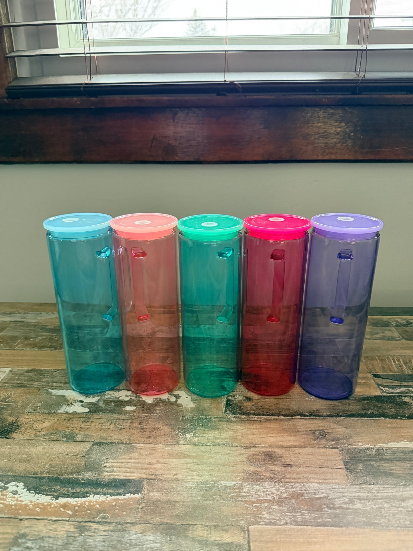 20oz Glass Tumbler with Handle