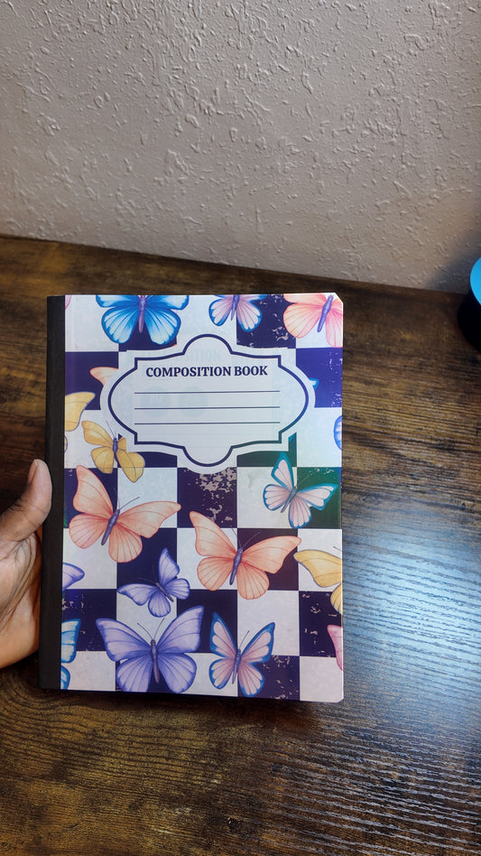 Laminated Composition Notebook