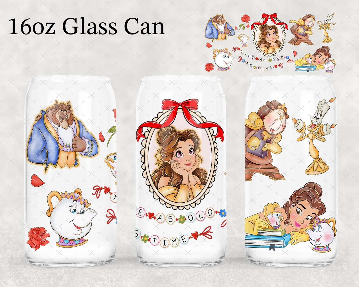 Belle triple cup design