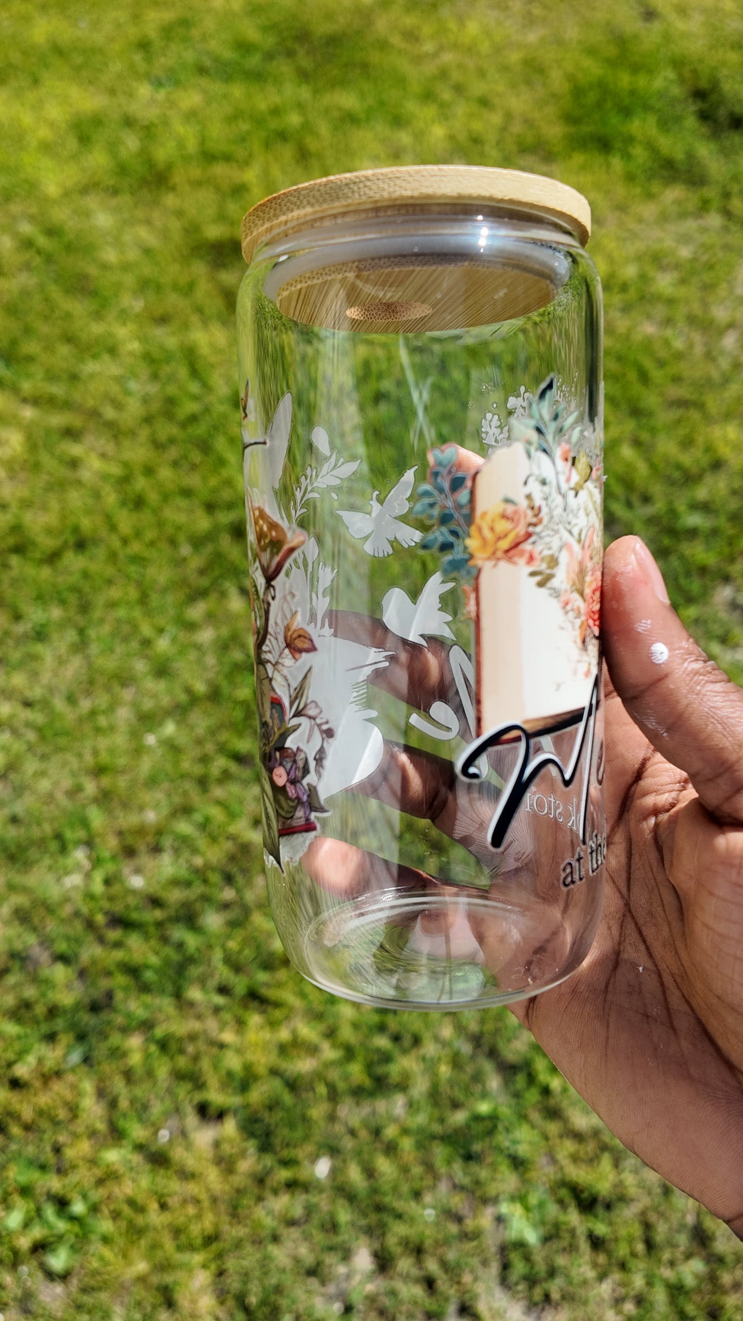 Books Glass Cup