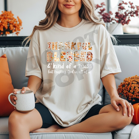 Thankful Blessed T-Shirt