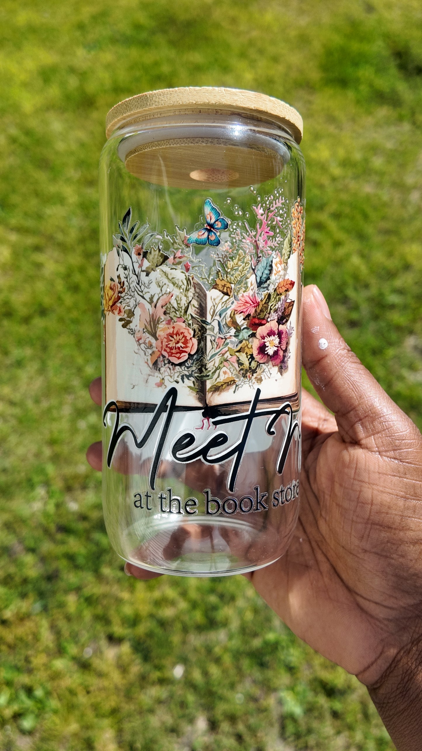 Books Glass Cup