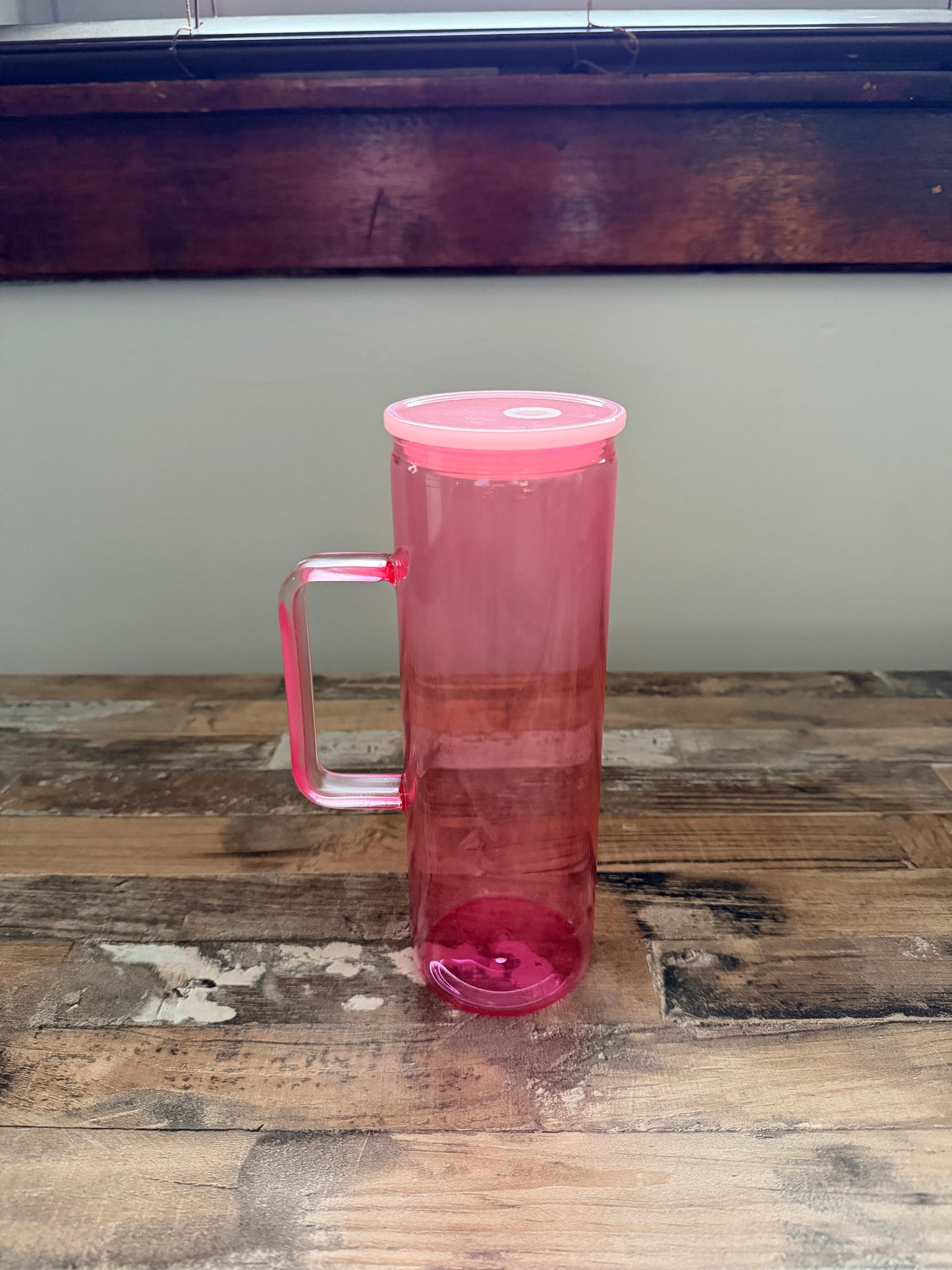 20oz Glass Tumbler with Handle