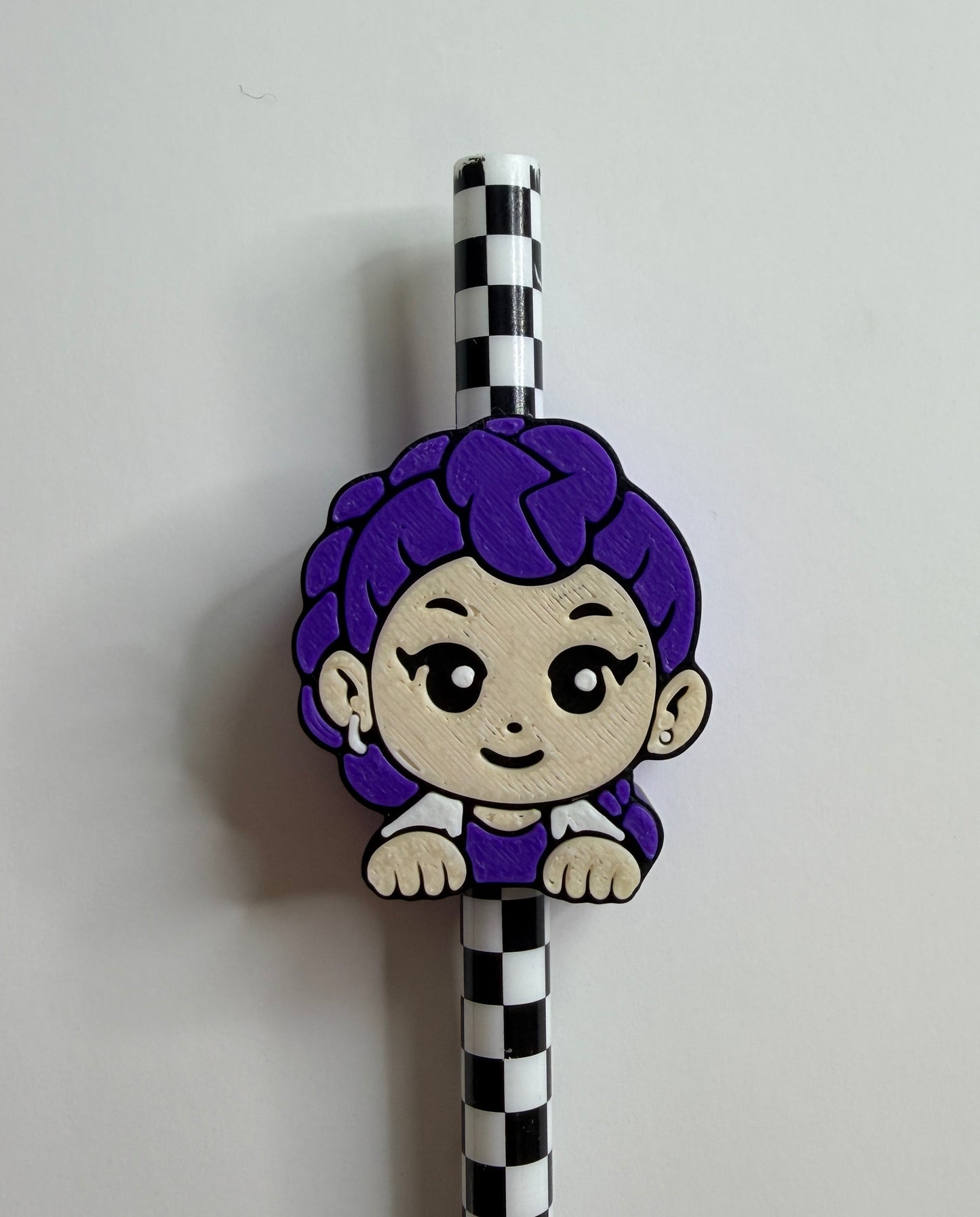 Pop Girl Straw Topper
