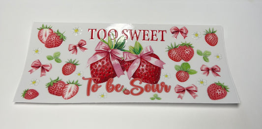 Strawberry Cup Wraps