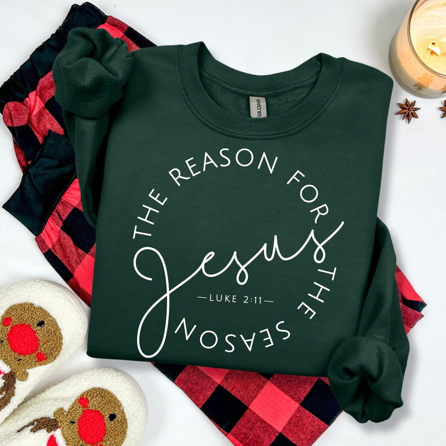 Jesus is the Reason Sweatshirt