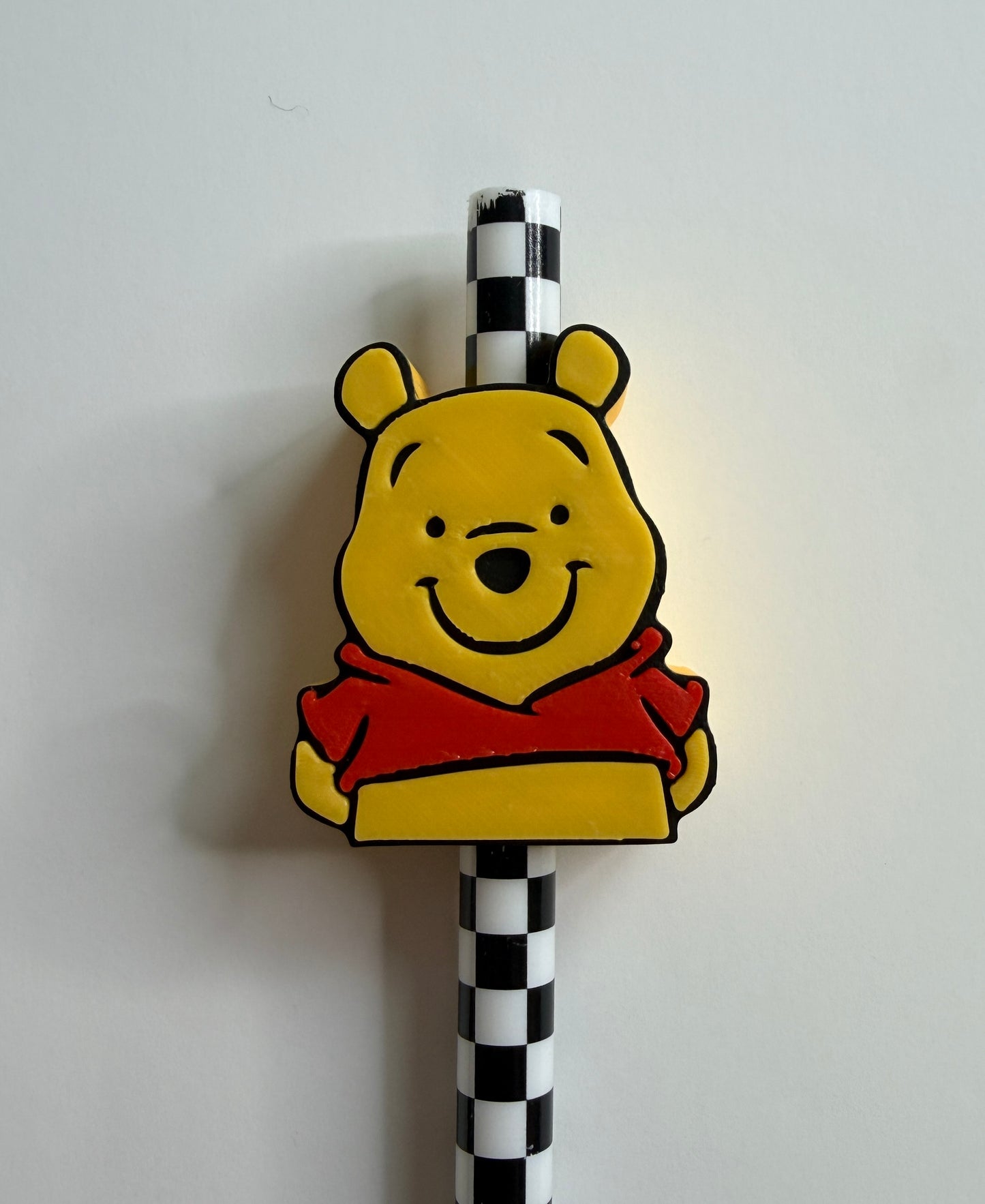 Pooh Straw Topper