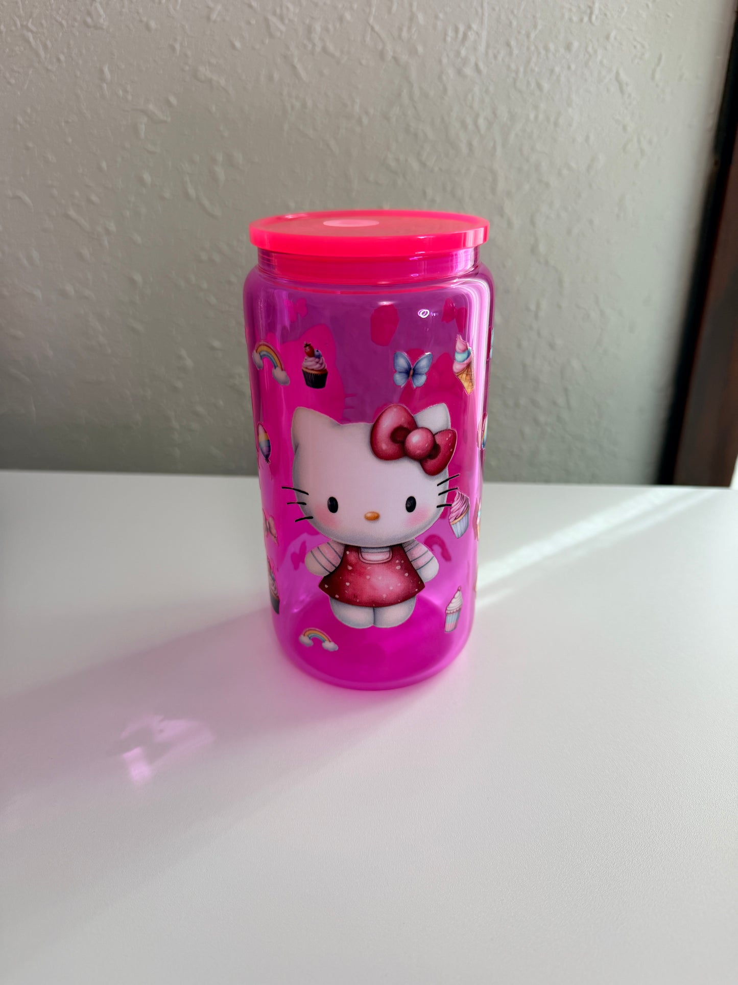 HK 16oz Glass Tumbler