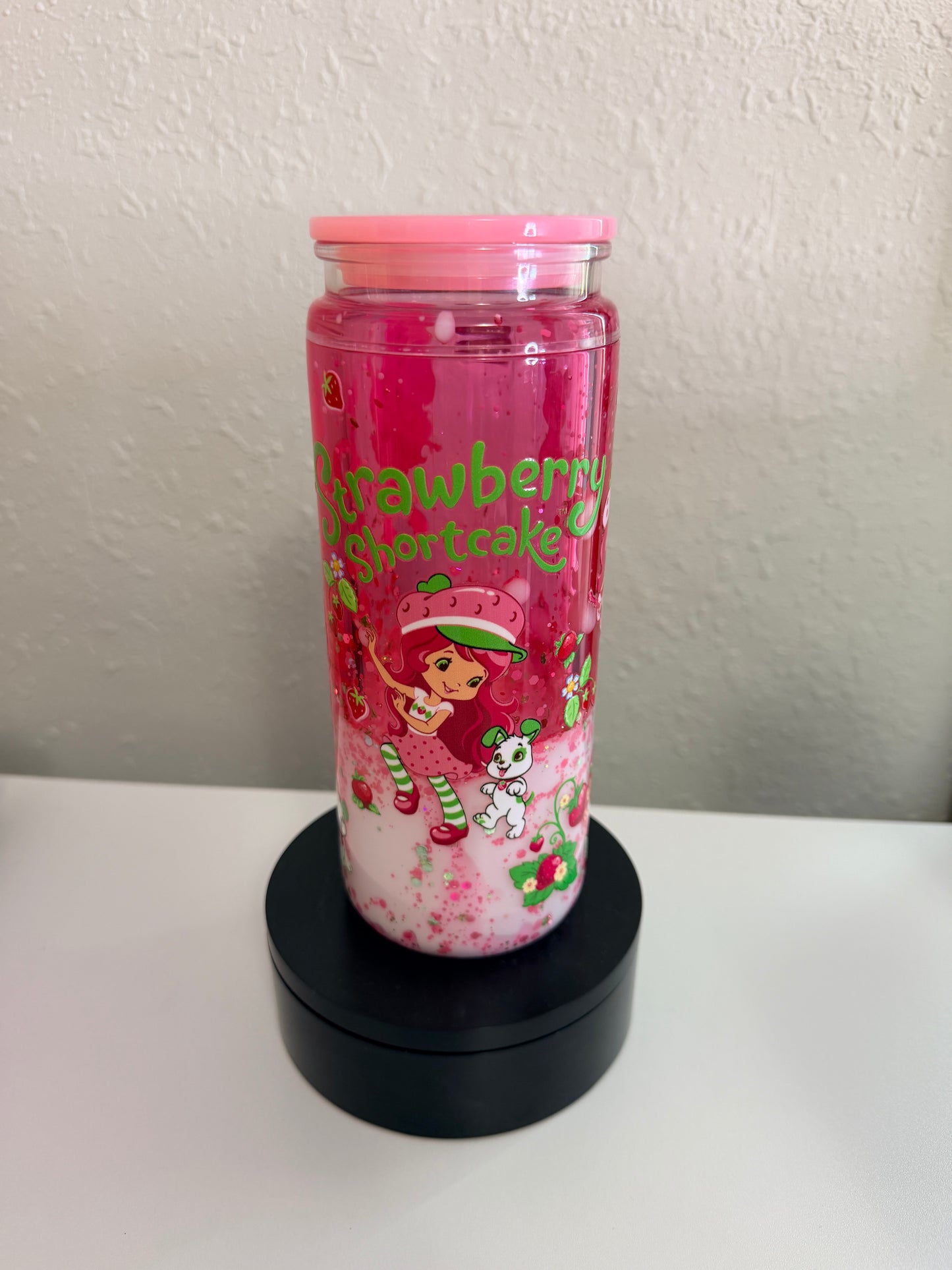 Strawberry 20oz Tumbler with Handle