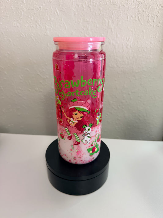 Strawberry 20oz Tumbler with Handle