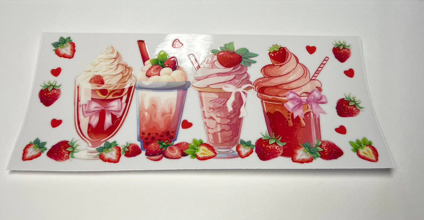 Strawberry Cup Wraps