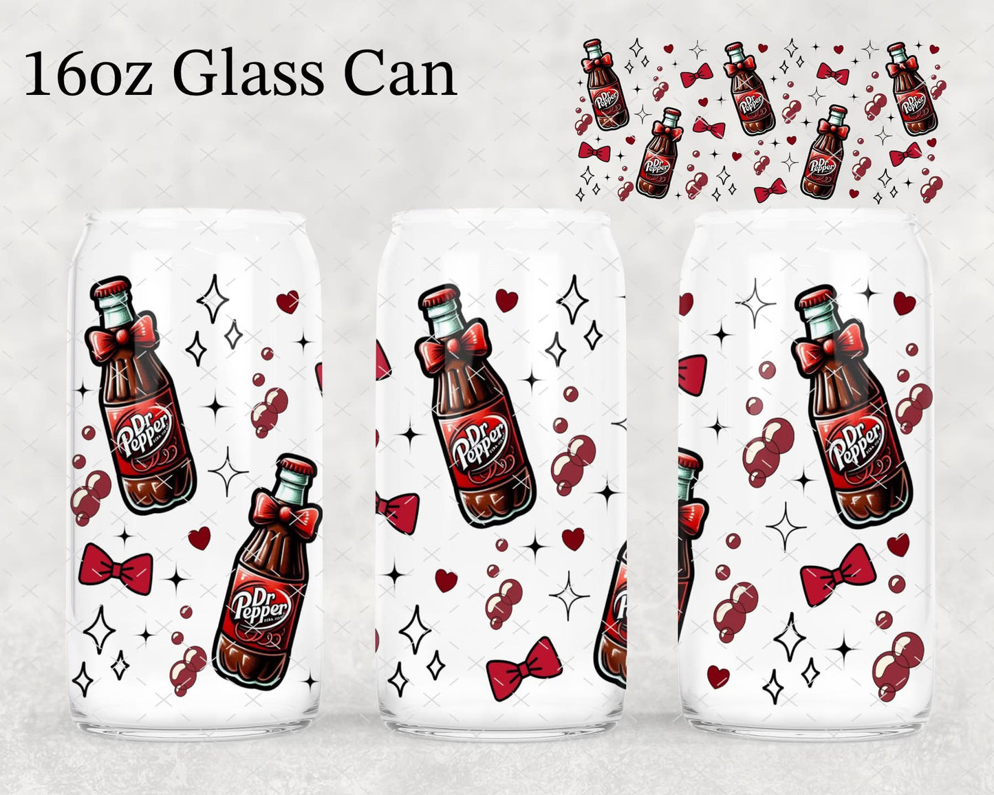 Dr.pepper triple cup design