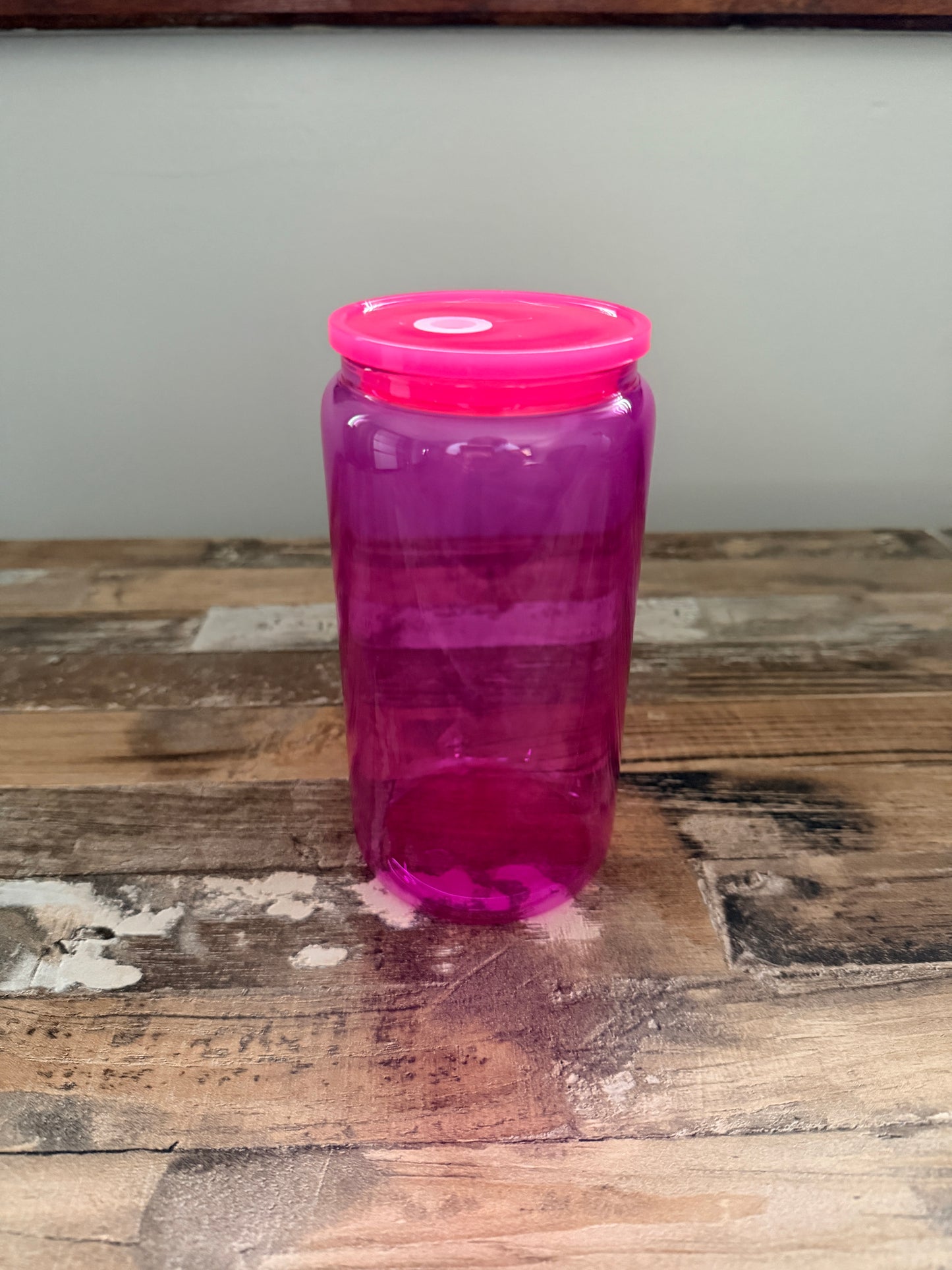 16oz Color Glass Tumbler