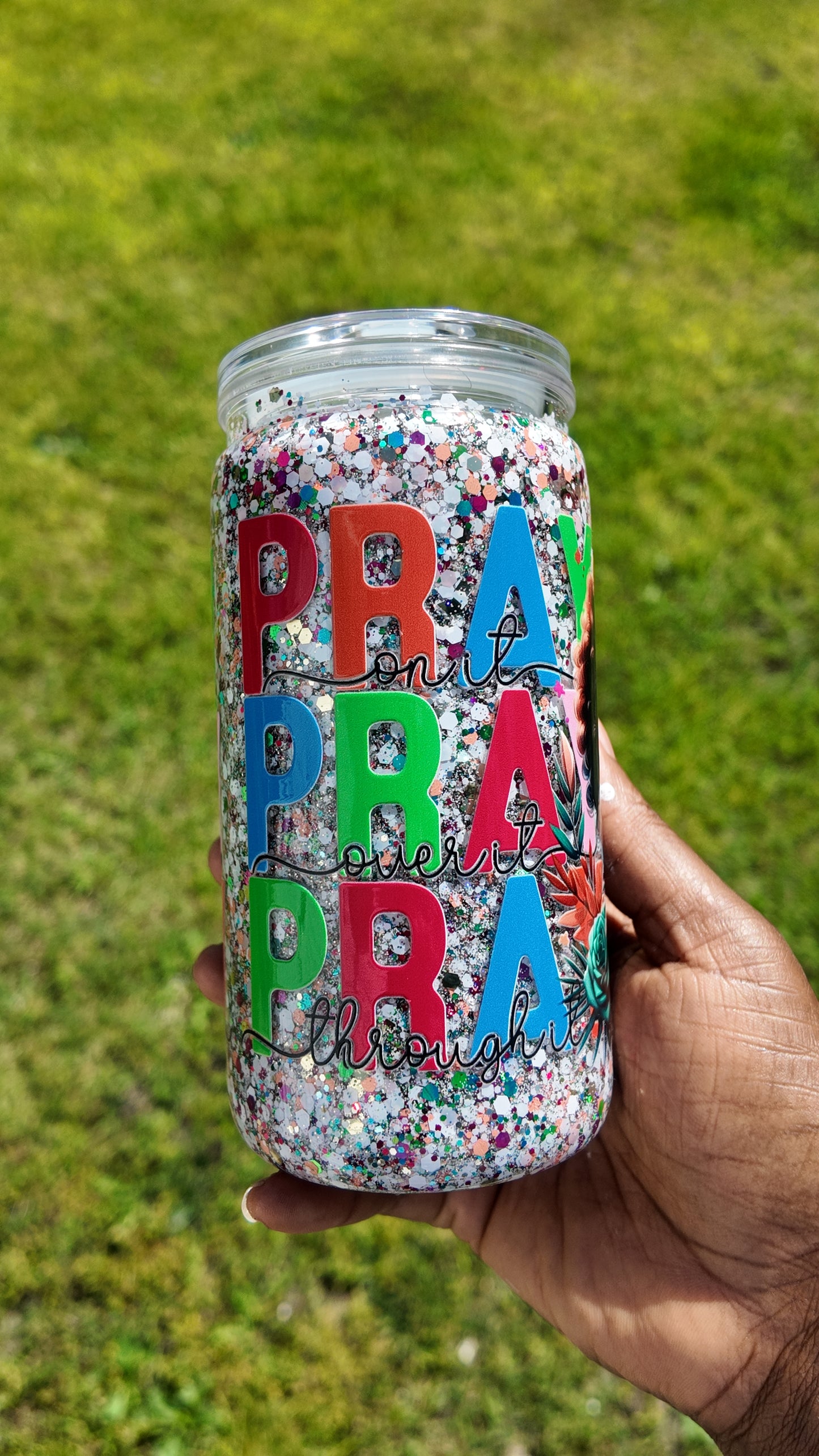 Pray 16oz Acrylic Cup