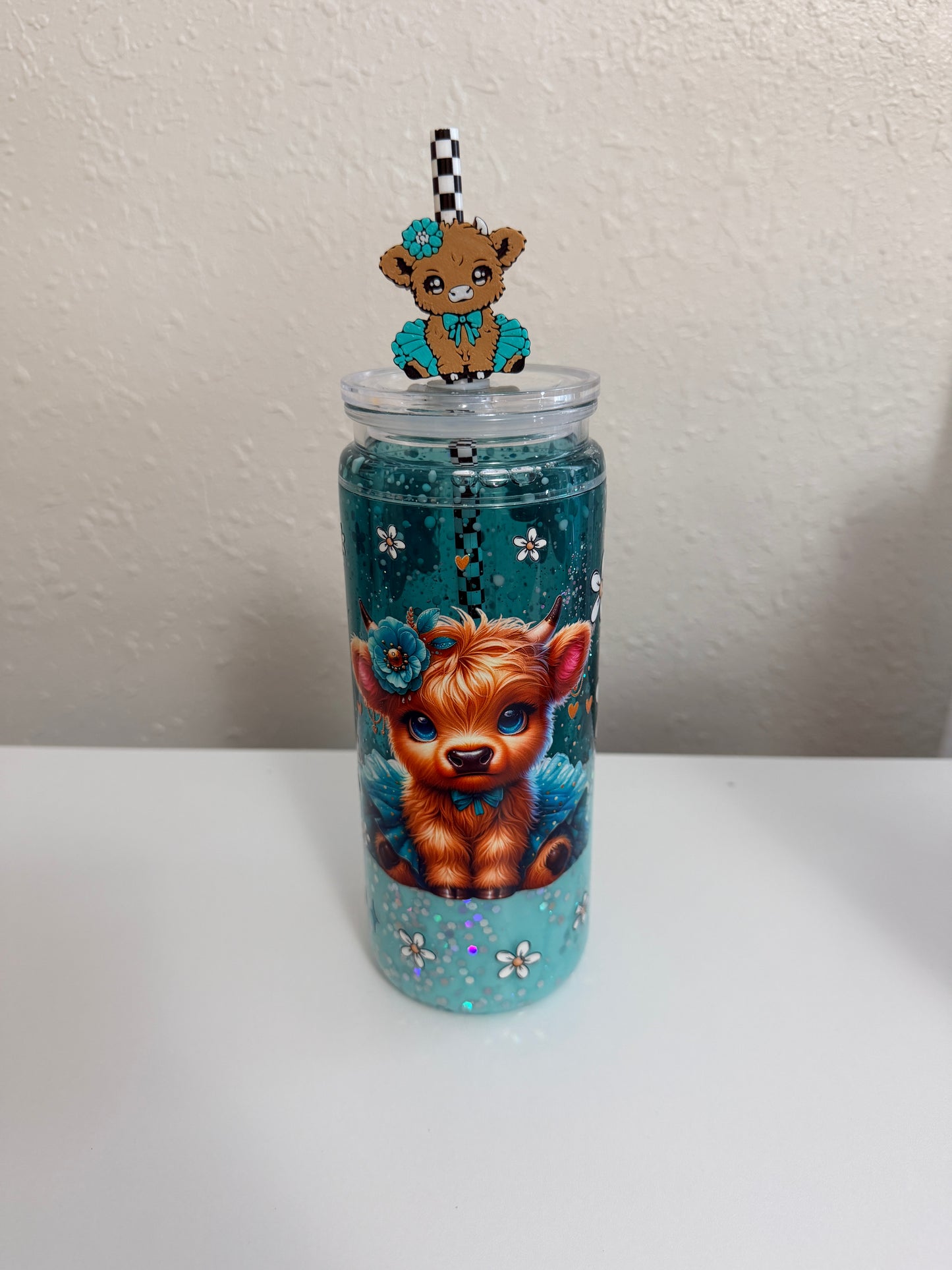 20oz Cow Tumbler