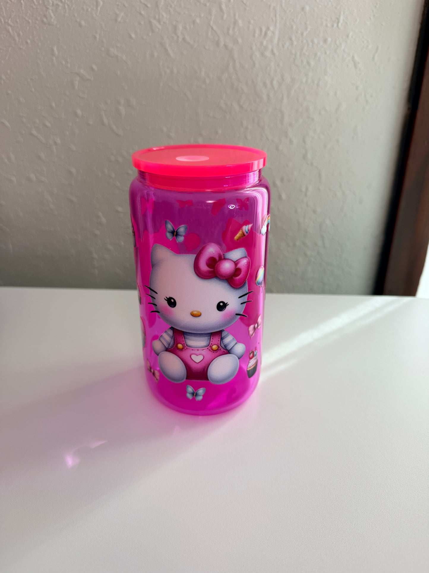 HK 16oz Glass Tumbler