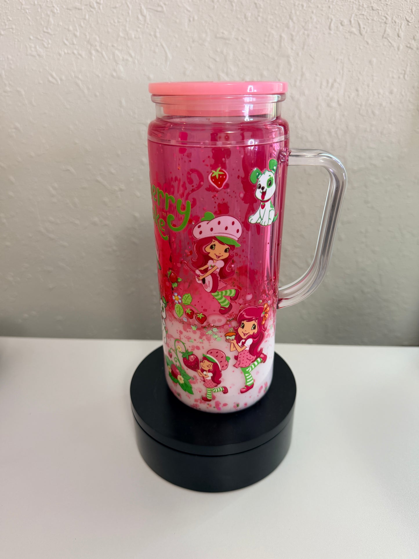 Strawberry 20oz Tumbler with Handle