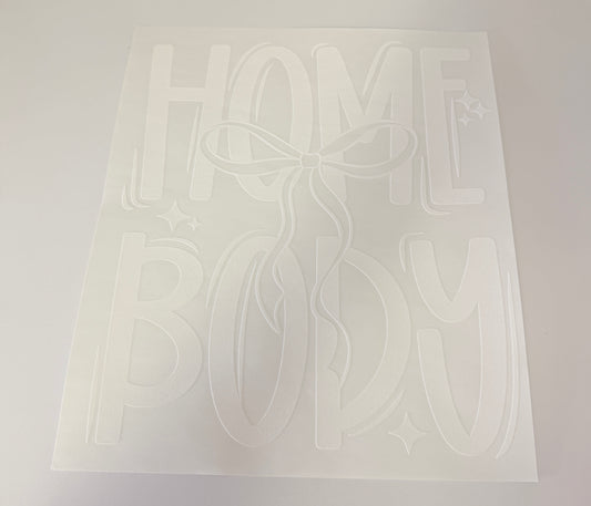 Homebody Puff Screen Print