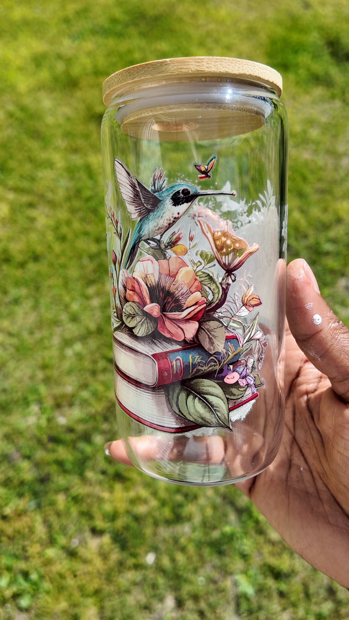 Books Glass Cup