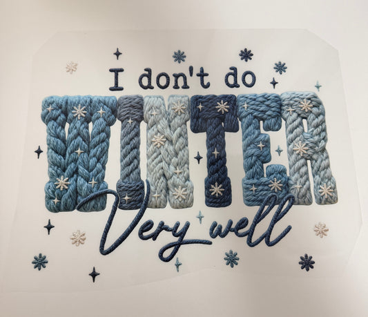 Winter Screen Print