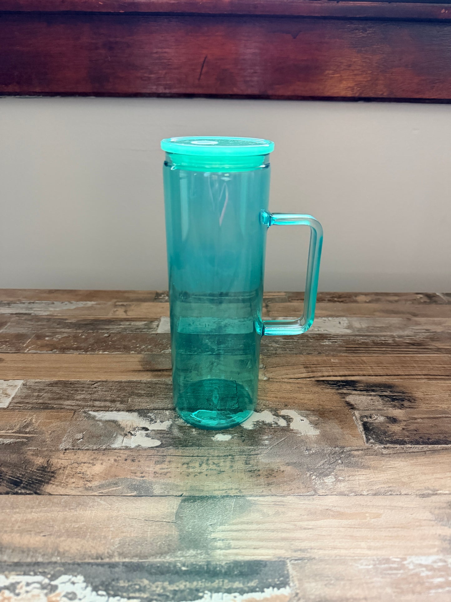 20oz Glass Tumbler with Handle