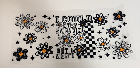 Stop Swearing 40oz Wrap