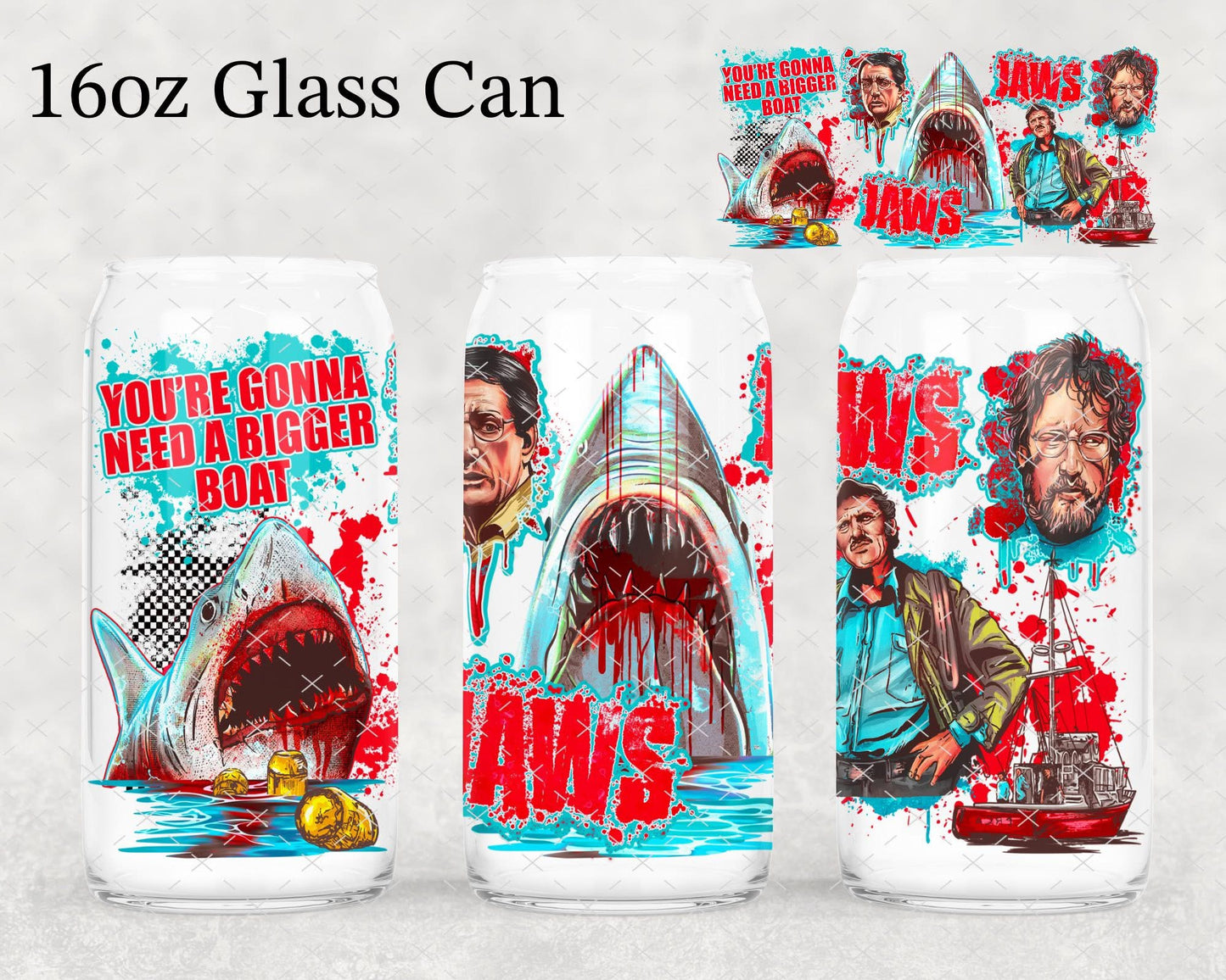 Jaws triple cup design