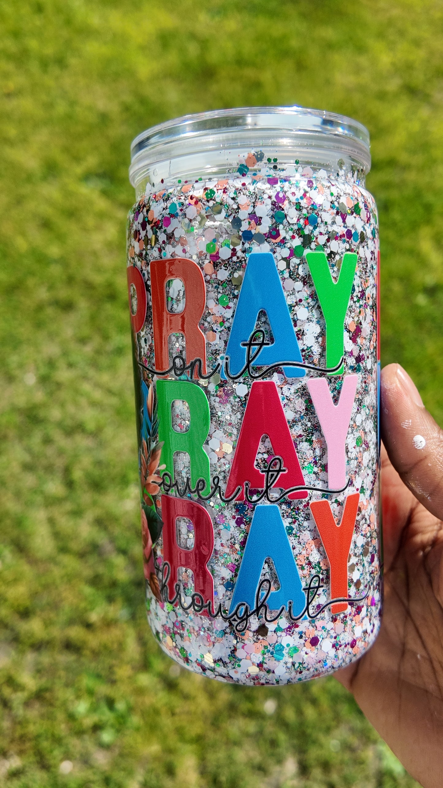 Pray 16oz Acrylic Cup