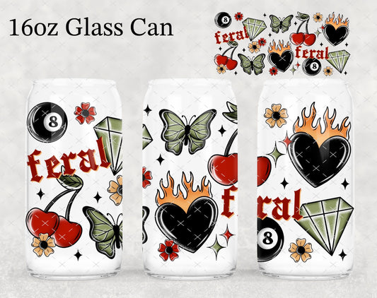 20oz Acrylic Snow Globe Tumbler
