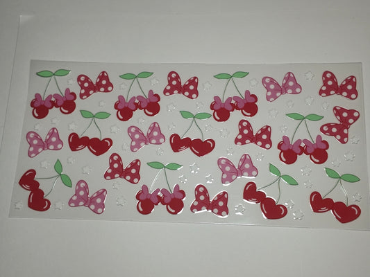 Heart Cherry Cup Wrap