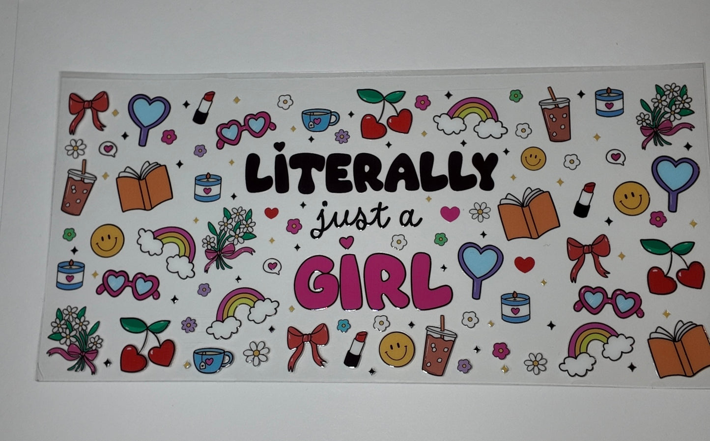 Just a Girl Cup Wrap