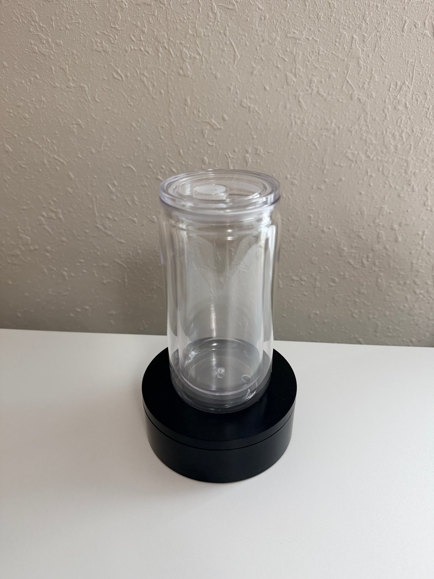 16oz Acrylic Snow Globe Cup