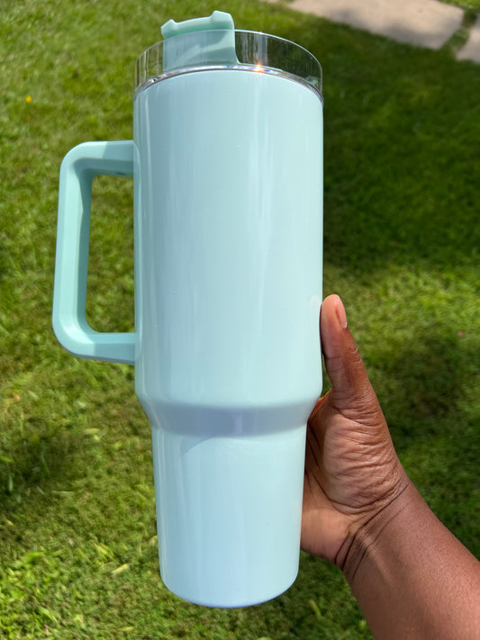 Just Breathe 40oz Tumbler